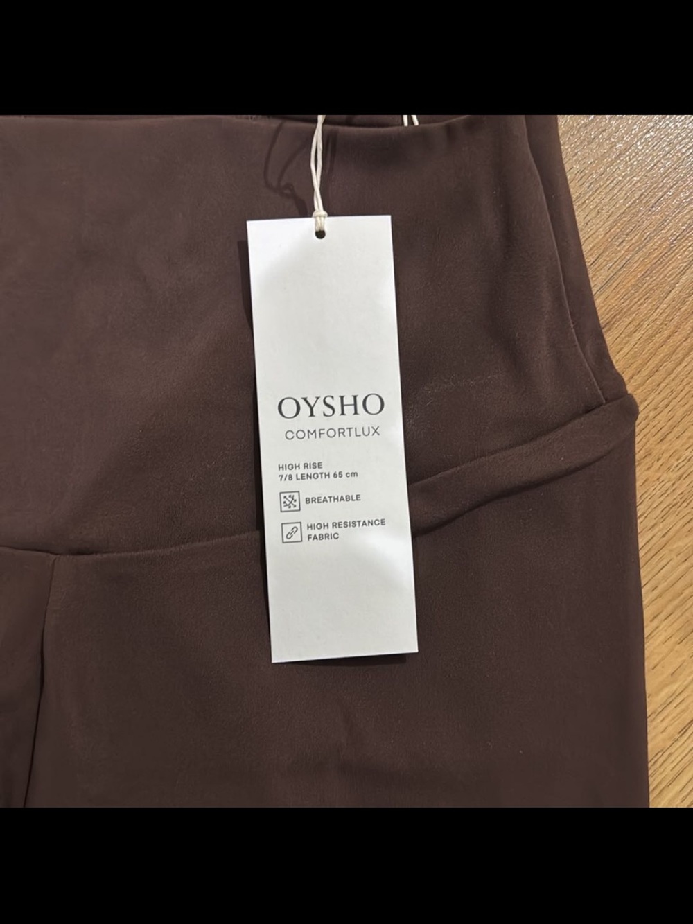 Oysho Women's Brown Leggings - Picture 3 of 4